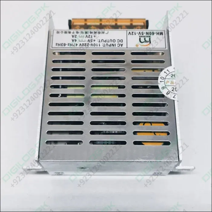 12v 2a And 5v 4a Dual Output Dc Power Supply