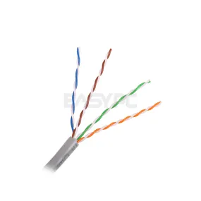 Ad-Link Ethernet Cable 15-Meters Cat5 Light Weight Convenient to Use Patch Cable Gray