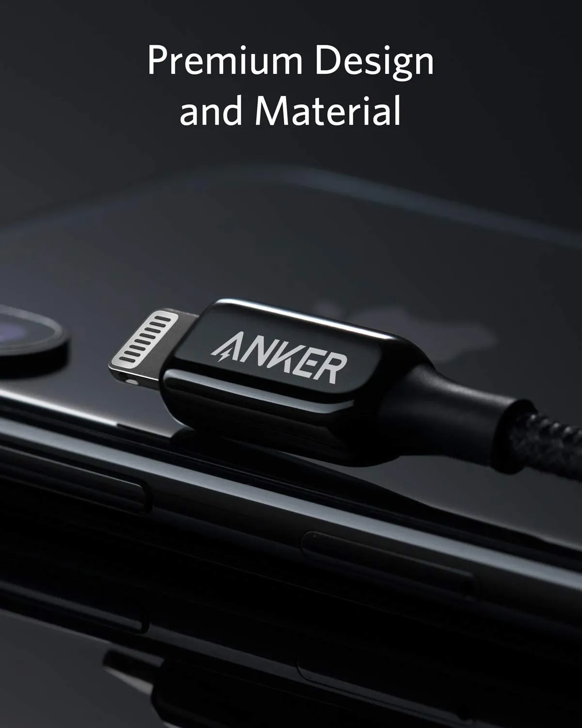 ANKER POWERLINE III CABLE USB -A WITH LIGHTNING CONNECTOR