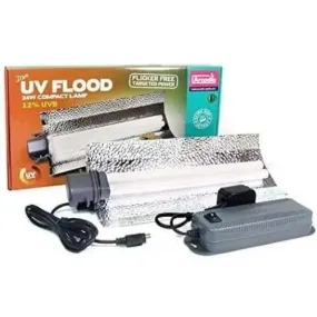 Arcadia Power Compact 24 Watt 12% UV Flood Light Kit