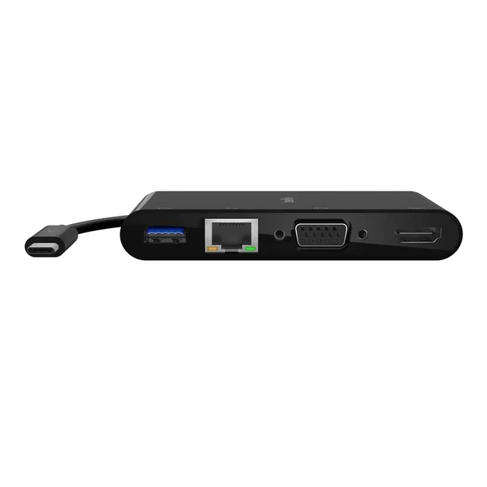 Belkin 100W USB C Multimedia & Charge Adapter Multiport Power - Black