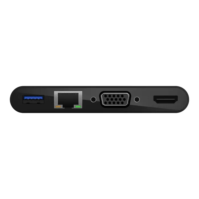 Belkin 100W USB C Multimedia & Charge Adapter Multiport Power - Black