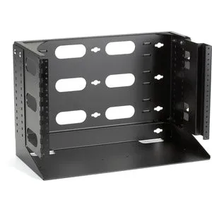 Black Box Wallmount Rack 12" with Swing Bracket and Adjustable Shelf