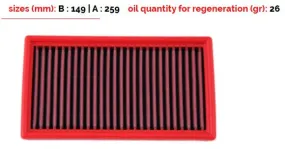 BMC FB117/01 AIR FILTER 149x259