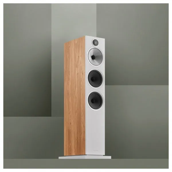 Bowers & Wilkins 603 S3 Floorstanding Speakers Pair Oak