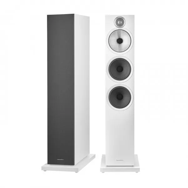 Bowers & Wilkins 603 S3 Floorstanding Speakers Pair White