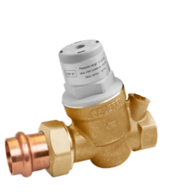 Caleffi 533650HA 3/4" Press Union x FNPT PresCal™ Compact Pressure Reducing Valve w/out Gauge