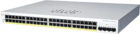 Cisco Business CBS220 48-Port Gigabit (382W PoE )   4-Port Gigabit SFP Uplink 智能交換機 (CBS220-48P-4G-UK / NE-2248P4G) 3年保用