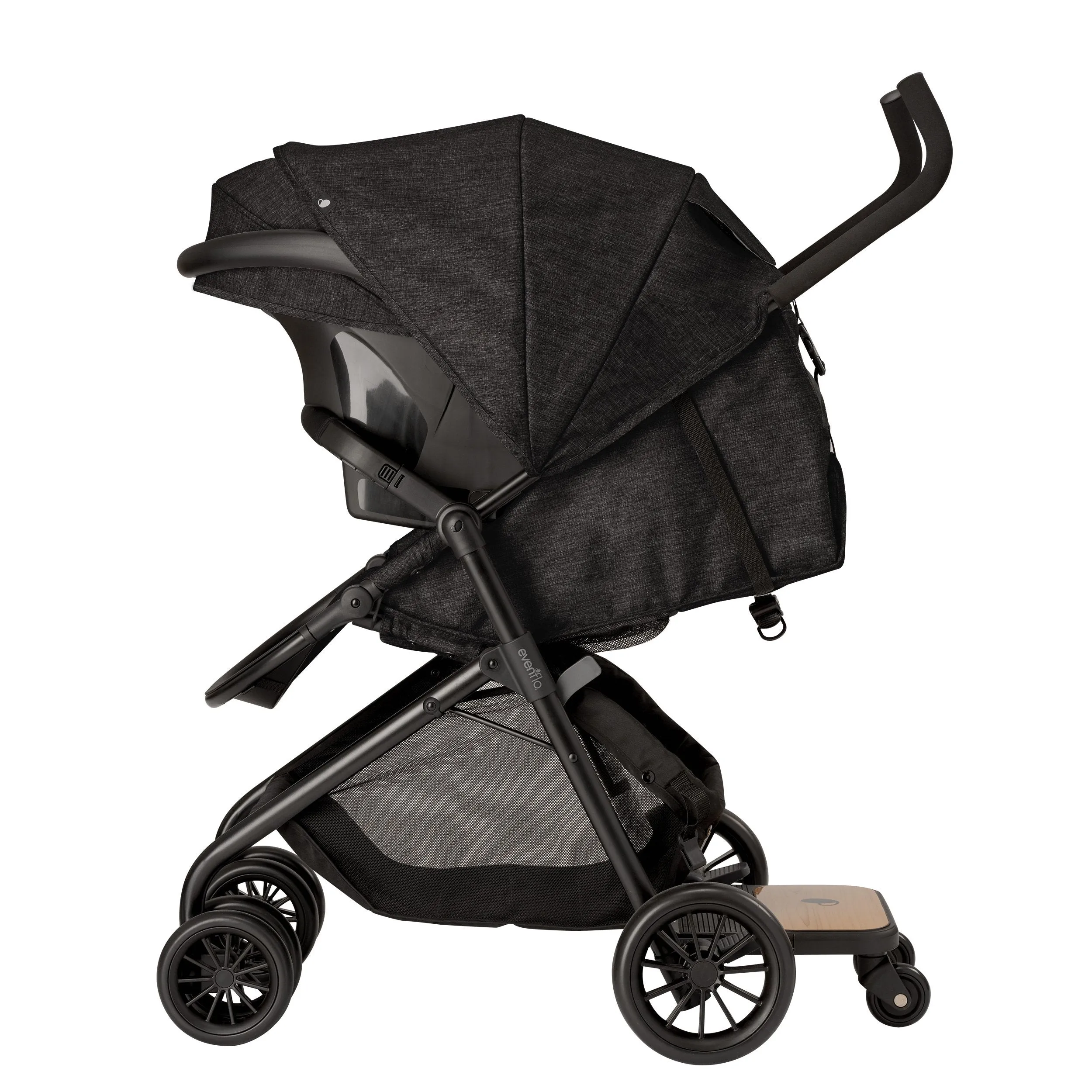 Evenflo Sibby Travel System with LiteMax Infant Car Seat.