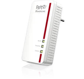 Fritz! Powerline 1260E set bestaat uit 2 adapters, een 1220E en 1260E (WiFi access point)