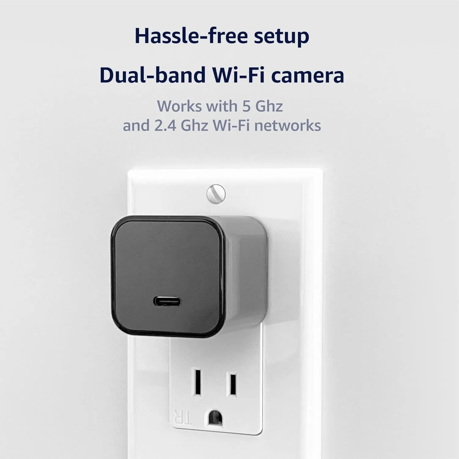 HD Dual Band WIFI Charger Camera [2.4 Ghz & 5 Ghz]