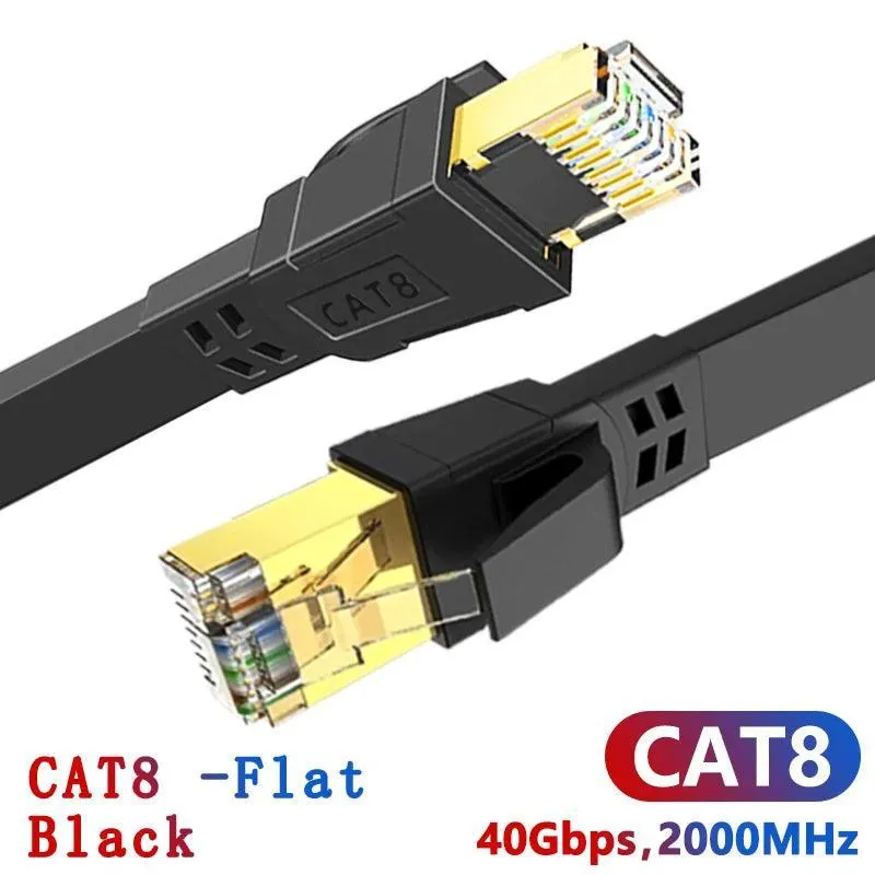 Hyper-Speed CAT8 Ethernet Cable: Ultimate Connectivity Solution for Home & Office