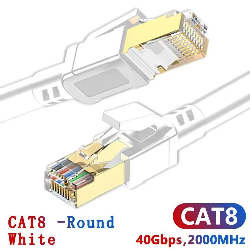 Hyper-Speed CAT8 Ethernet Cable: Ultimate Connectivity Solution for Home & Office