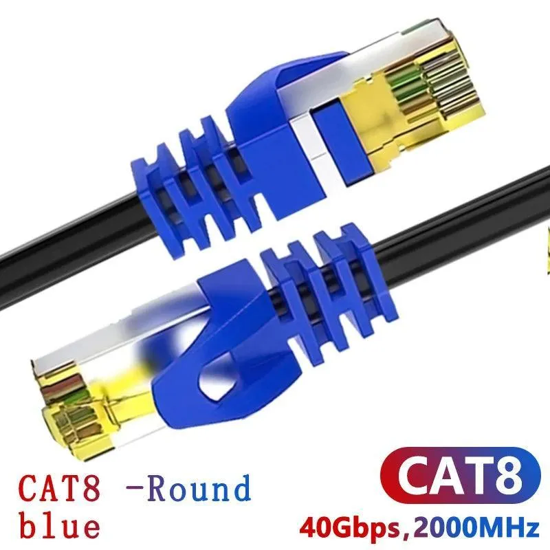 Hyper-Speed CAT8 Ethernet Cable: Ultimate Connectivity Solution for Home & Office