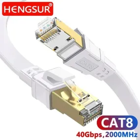 Hyper-Speed CAT8 Ethernet Cable: Ultimate Connectivity Solution for Home & Office