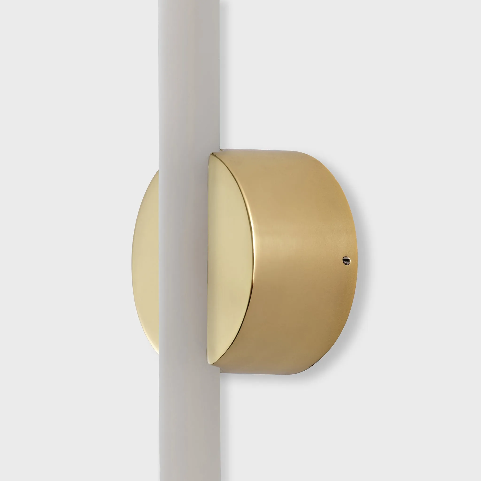 Kilter Sconce in Solid Brass