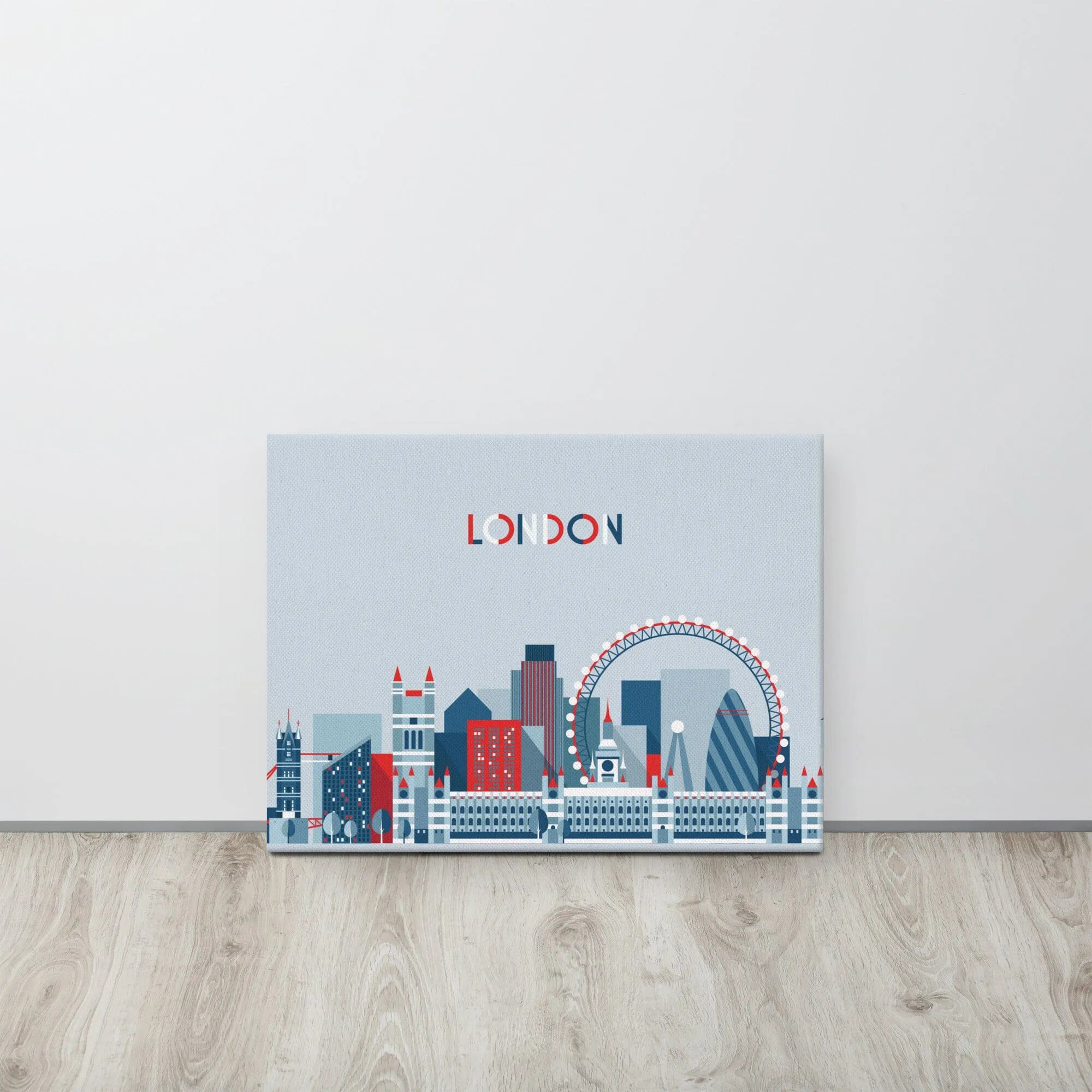 London Location Cityscape Canvas