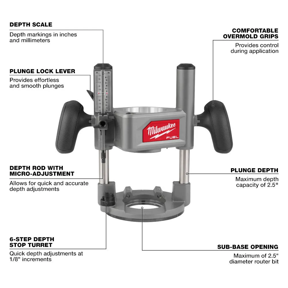 Milwaukee 2838-21 M18 FUEL  1/2" Router Kit