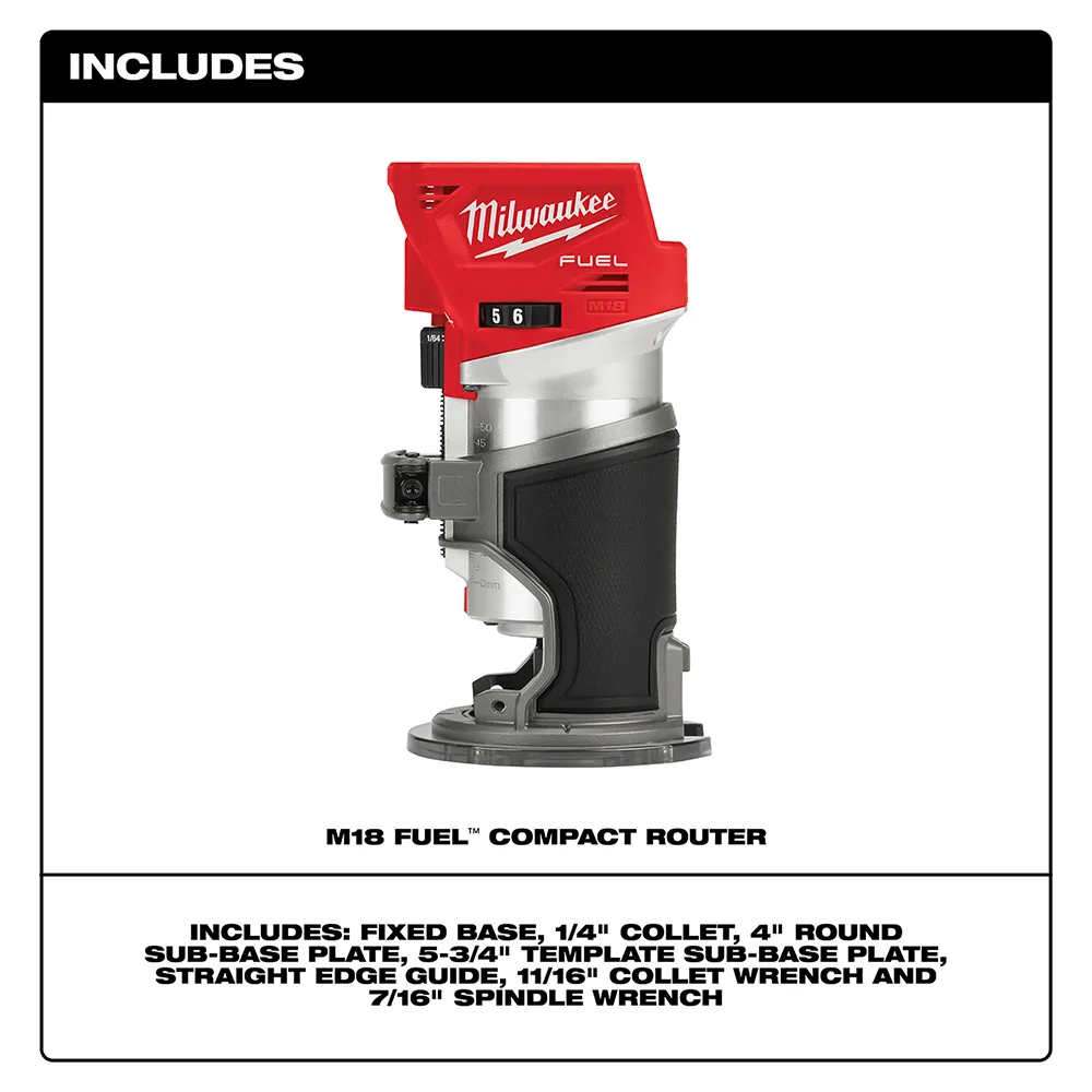 Milwaukee M18 Fuel Compact Router