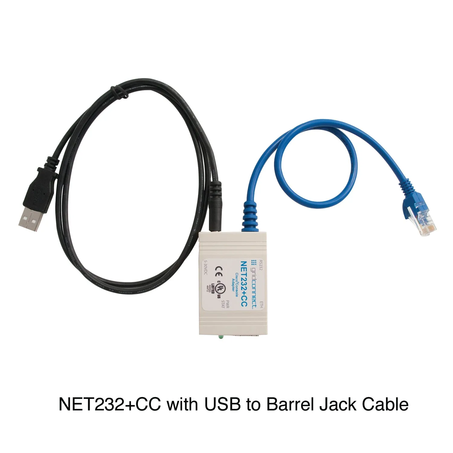 NET232 CC Serial to Ethernet Adapter, Cisco® RJ45 Console Port