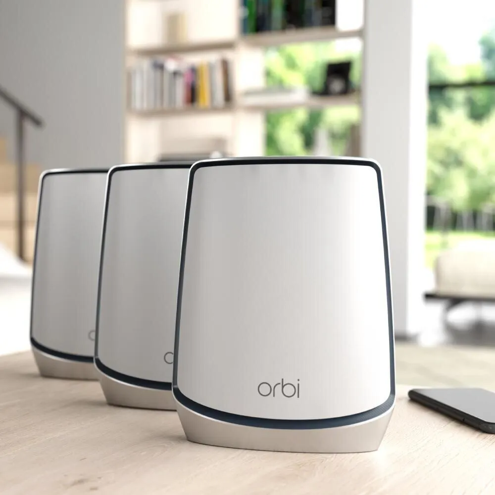 Netgear Orbi RBK853 / RBK852 / RBS850 Ultra-Performance Tri-band Mesh WiFi 6 System 11AX Mesh AX6000