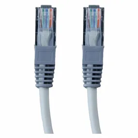 Network Ethernet Cable 4-Ft. LAN RJ-45 Cat 5E (26 AWG) - Gray