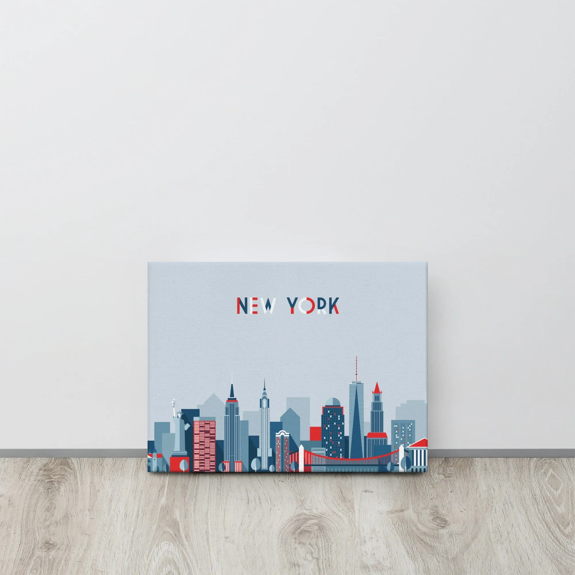 New York Location Cityscape Canvas