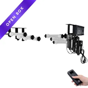 Photography Triple (3) Motorised Roller Wall Mounting Electric Backdrop Support (OPEN BOX)