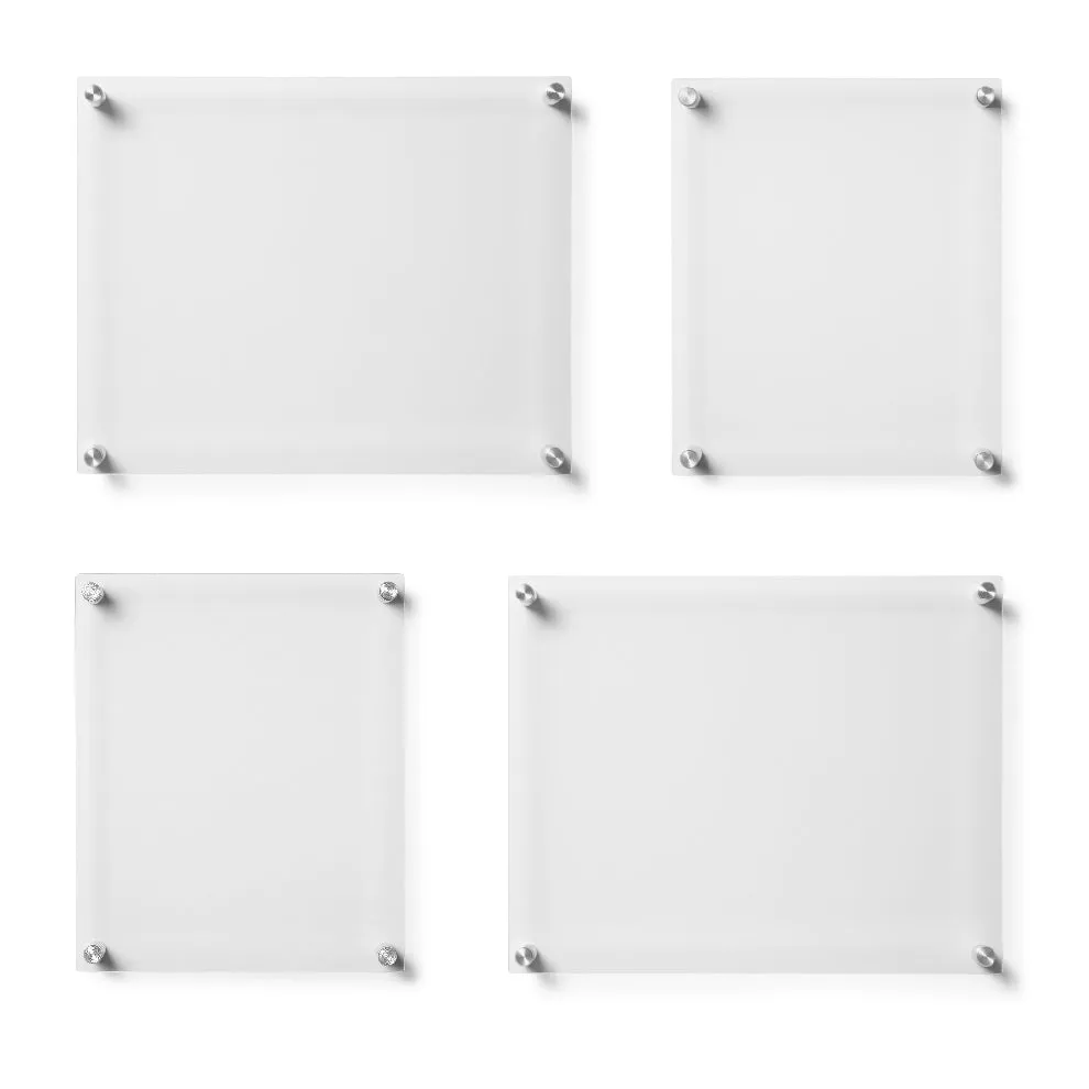 Piccola Double Panel Set of 4 Wallscape (4015D/4015DG)