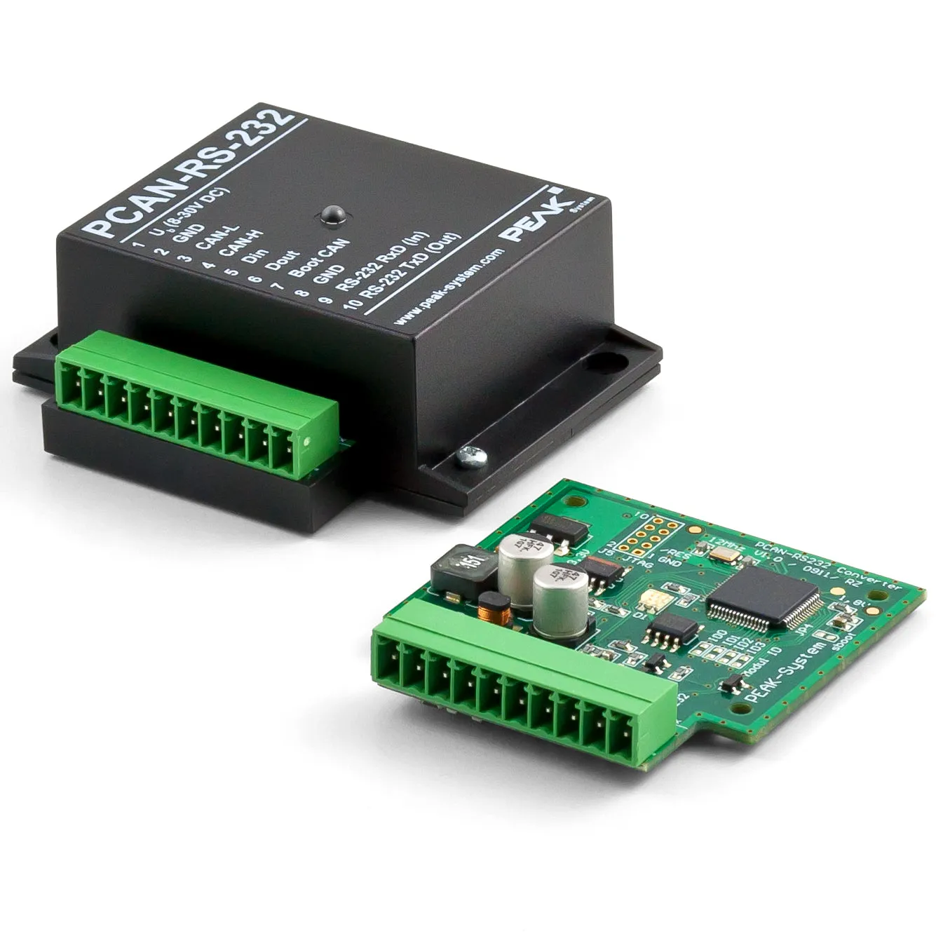 Programmable CAN bus to RS232 Adapter (PCAN-RS232)