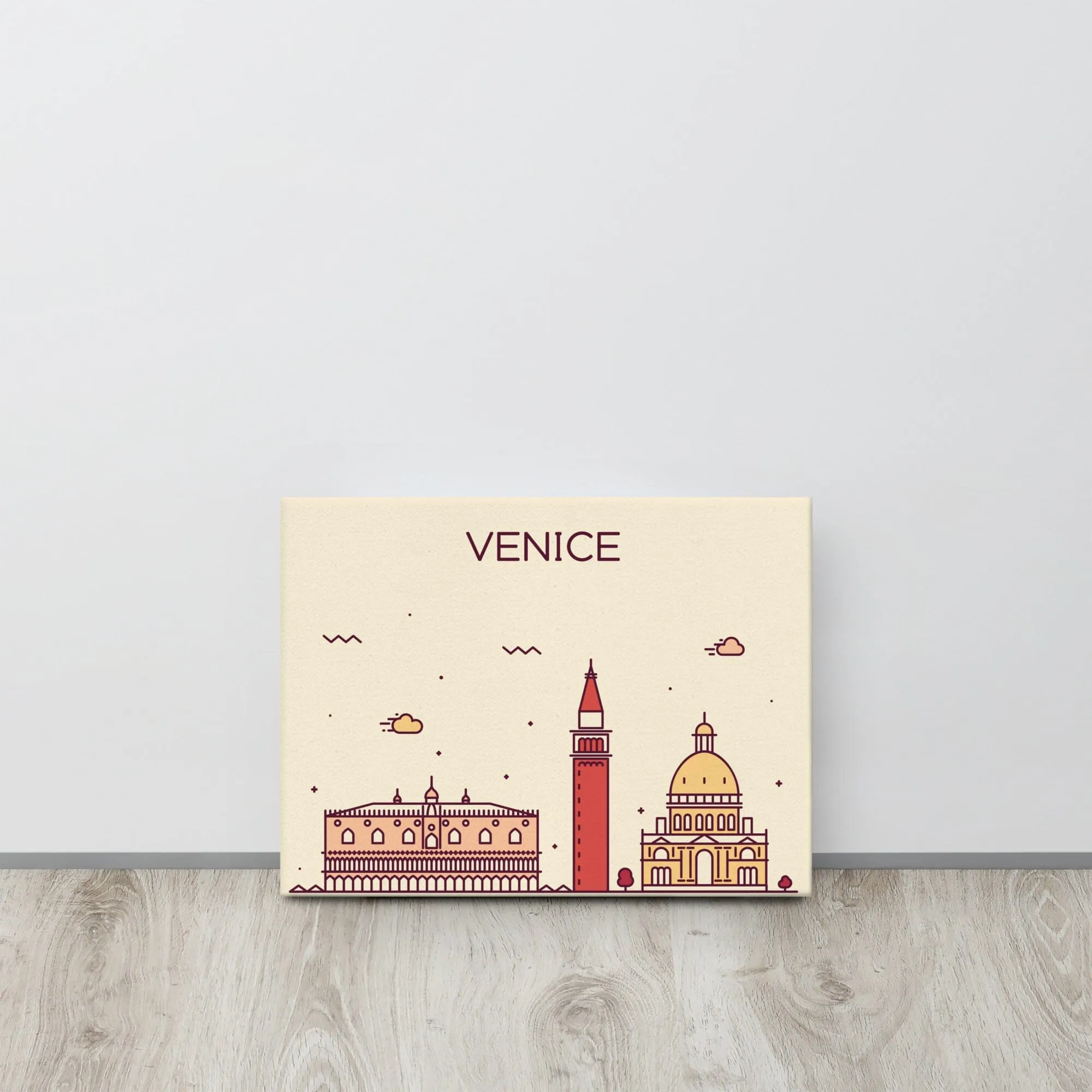 Venice Location Cityscape Canvas