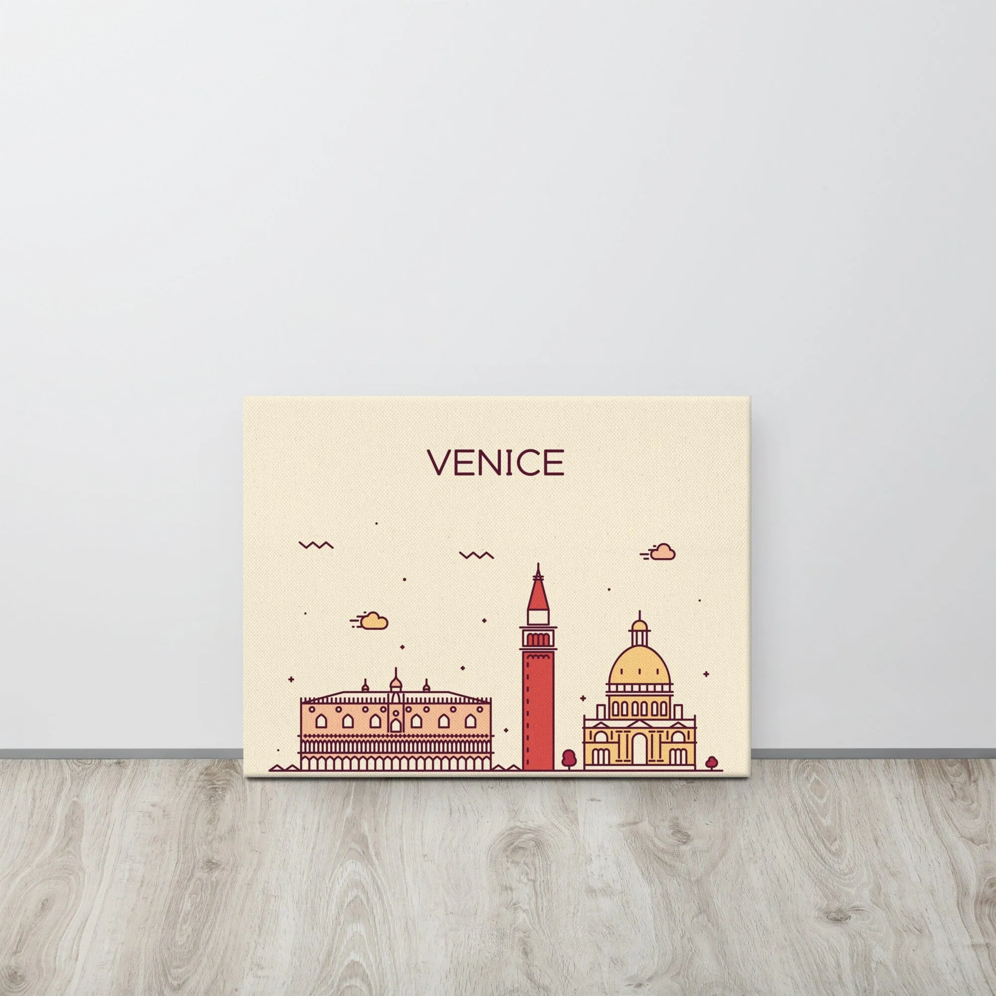 Venice Location Cityscape Canvas