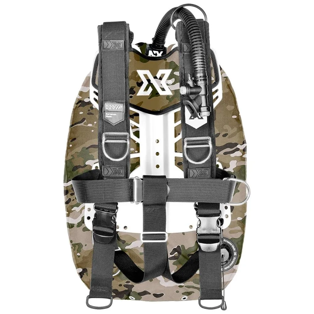 XDeep -  ZEN Single Wing System - Deluxe Harness (COLOUR)